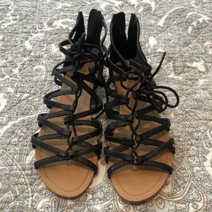 BCBG Generation Gladiator Lace Up Sandal